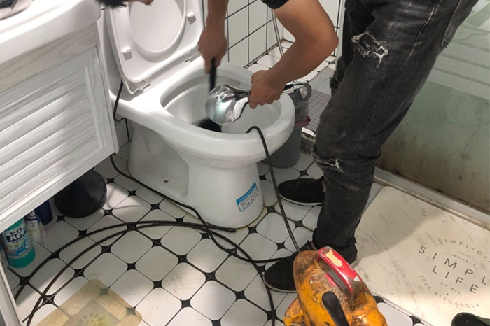 石柱疏通下水道