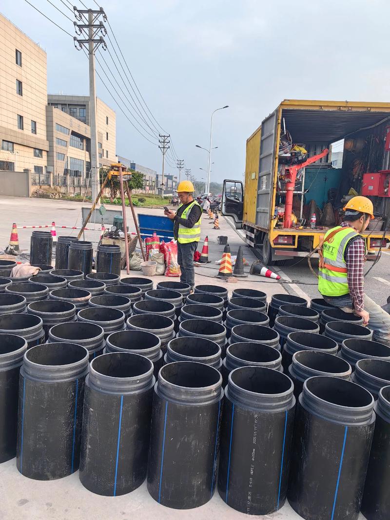 石柱管道短管置换