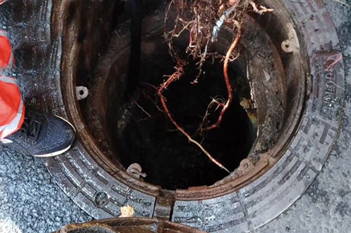 石柱管道预处理